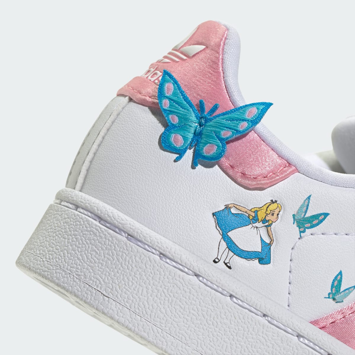 Overkicks - Adidas Superstar II Comfort Closure Disney White Light Pink Aquamarine (PS) (IH1735) - imagen 9