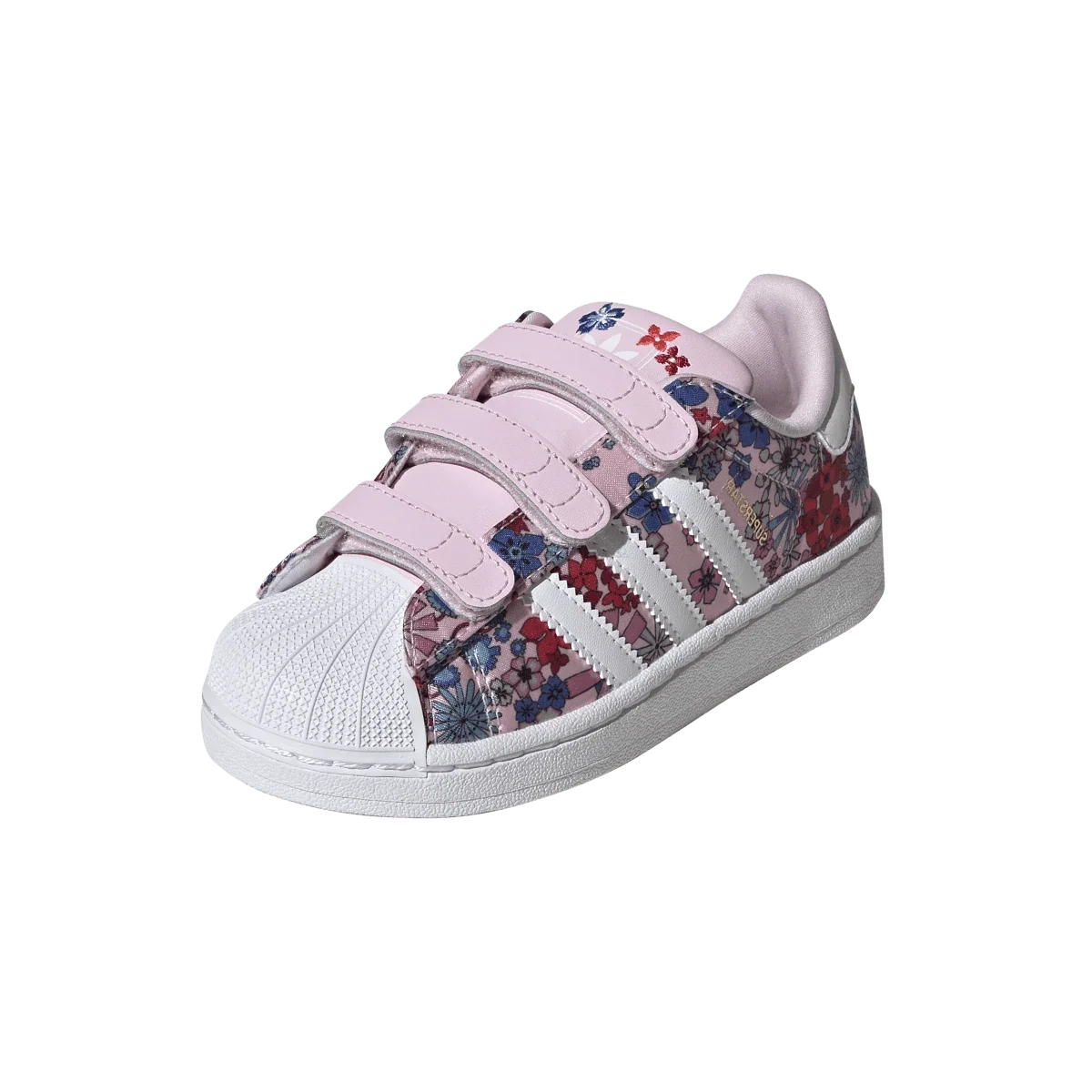 Overkicks - Adidas Superstar II Comfort Closure Liberty London Clear Pink Floral (PS) (JQ2004) - imagen 2