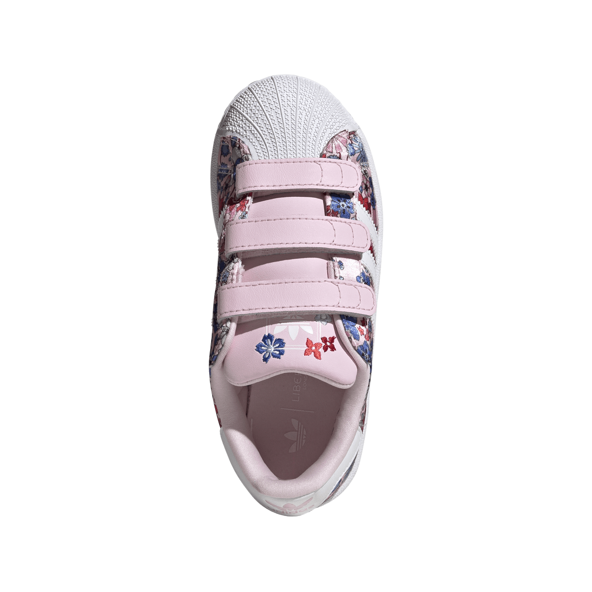Overkicks - Adidas Superstar II Comfort Closure Liberty London Clear Pink Floral (PS) (JQ2004) - imagen 4