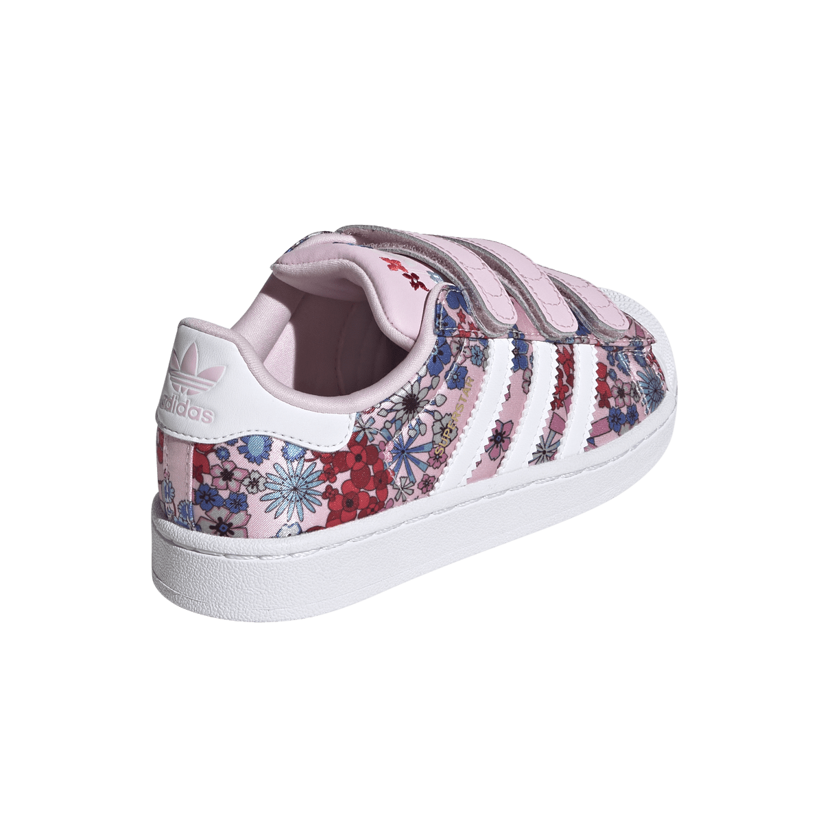 Overkicks - Adidas Superstar II Comfort Closure Liberty London Clear Pink Floral (PS) (JQ2004) - imagen 6