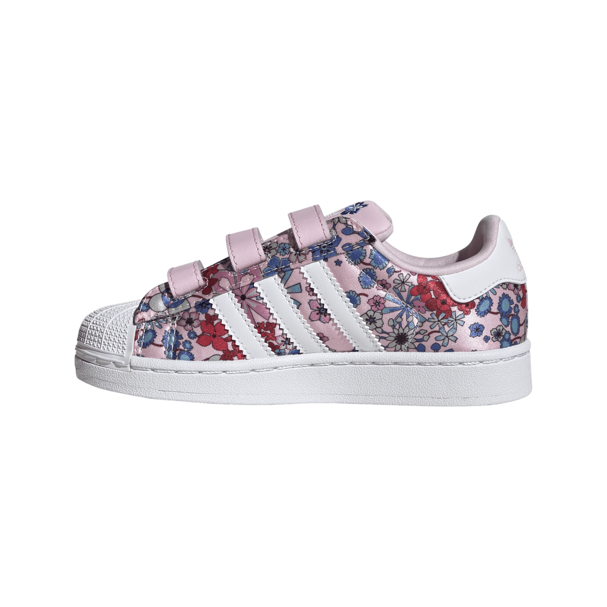 Overkicks - Adidas Superstar II Comfort Closure Liberty London Clear Pink Floral (PS) (JQ2004) - imagen 7