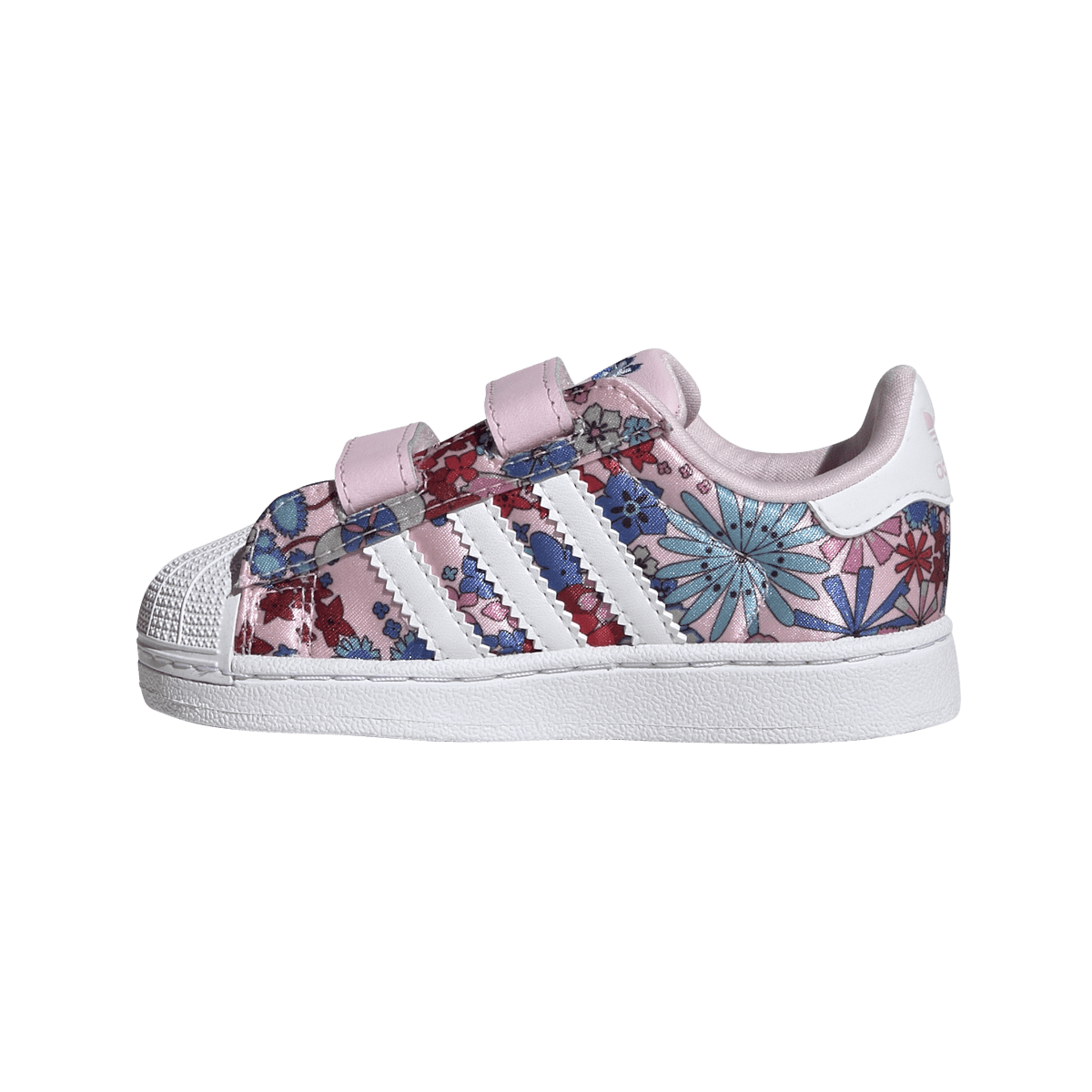 Overkicks - Adidas Superstar II Comfort Closure Liberty London Clear Pink Floral (TD) (JQ2003) - imagen 7