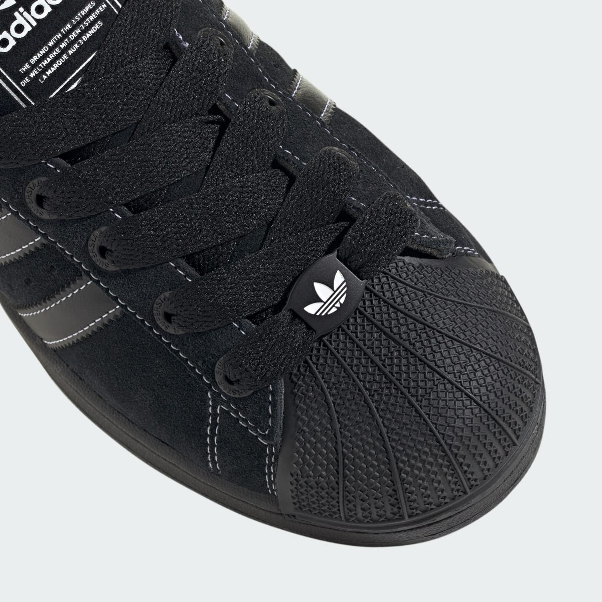 Overkicks - Adidas Superstar II Core Black (JH5470) - detalle