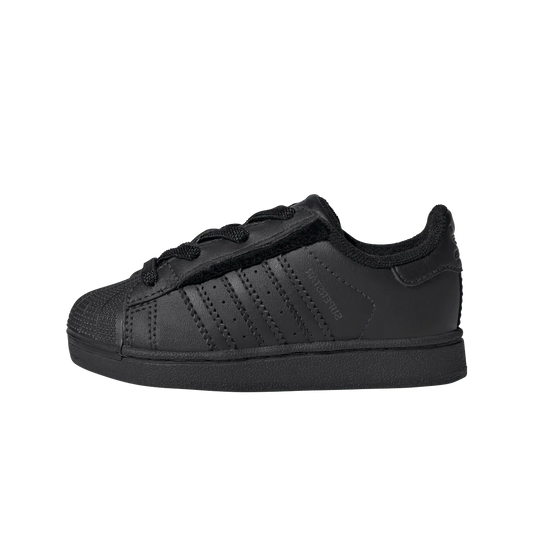 Overkicks - Adidas Superstar II Core Black (TD) (JR9415) - vista lateral