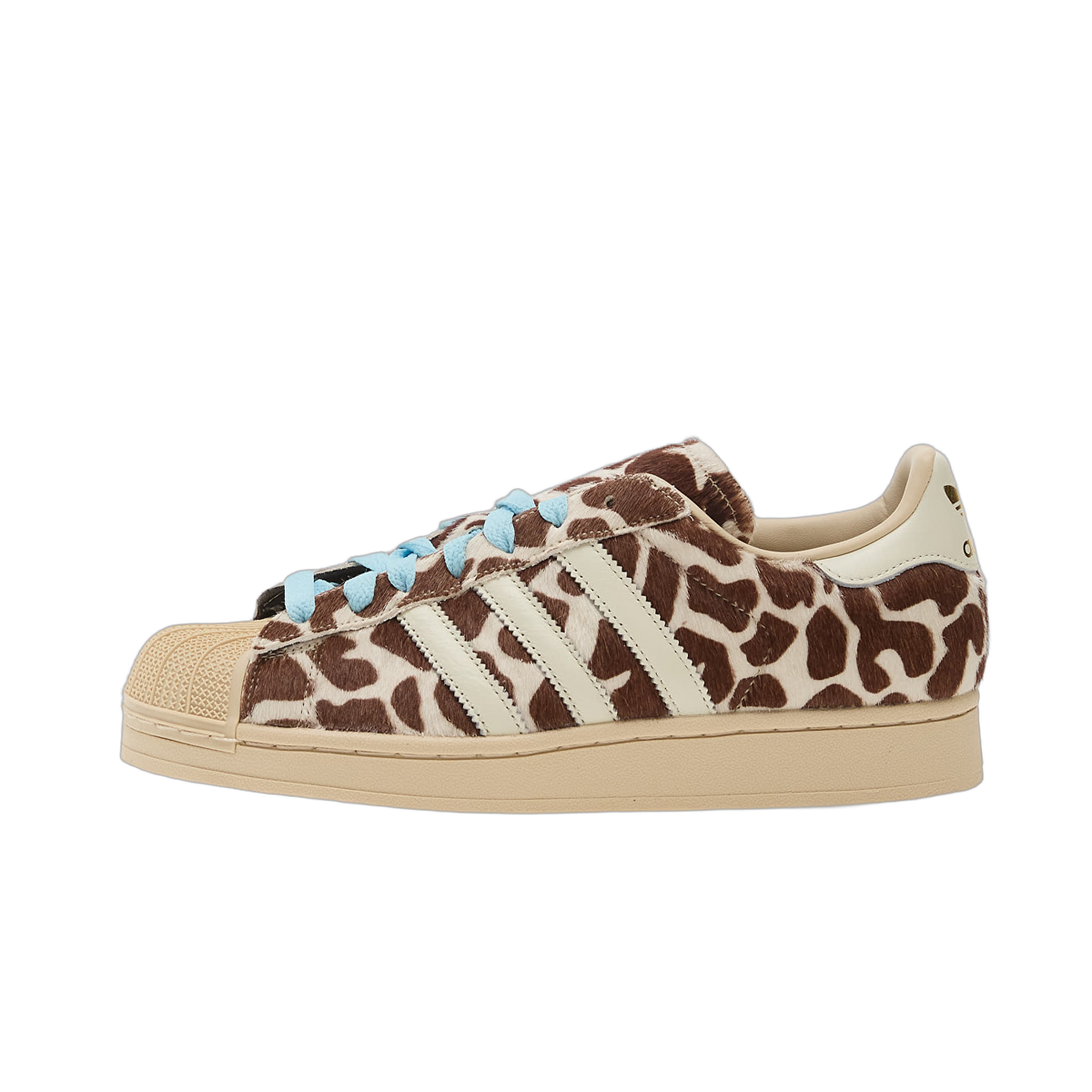 Overkicks - Adidas Superstar II Cow Print Crystal Linen (KH9031) - vista lateral
