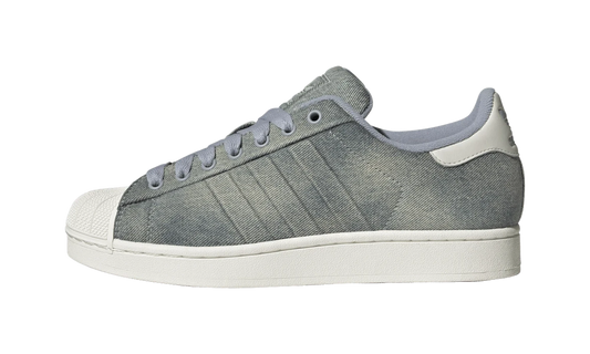 Overkicks - Adidas Superstar II Denim Halo Silver White (IH9246) - vista lateral