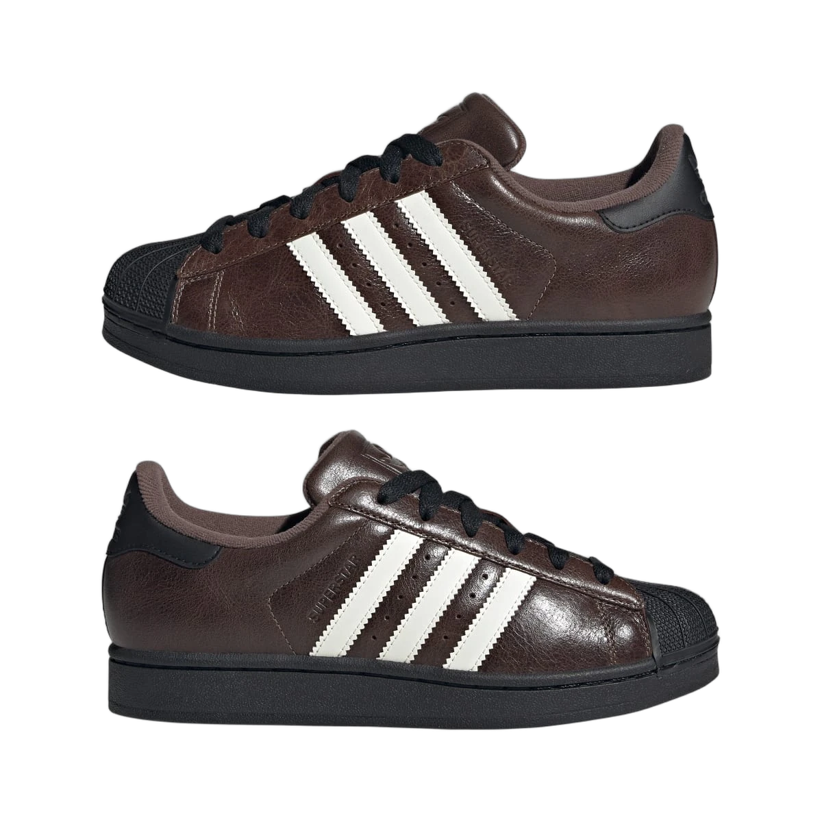 Overkicks - Adidas Superstar II Earth Strata Off White (KI3569) - detalle lateral interior