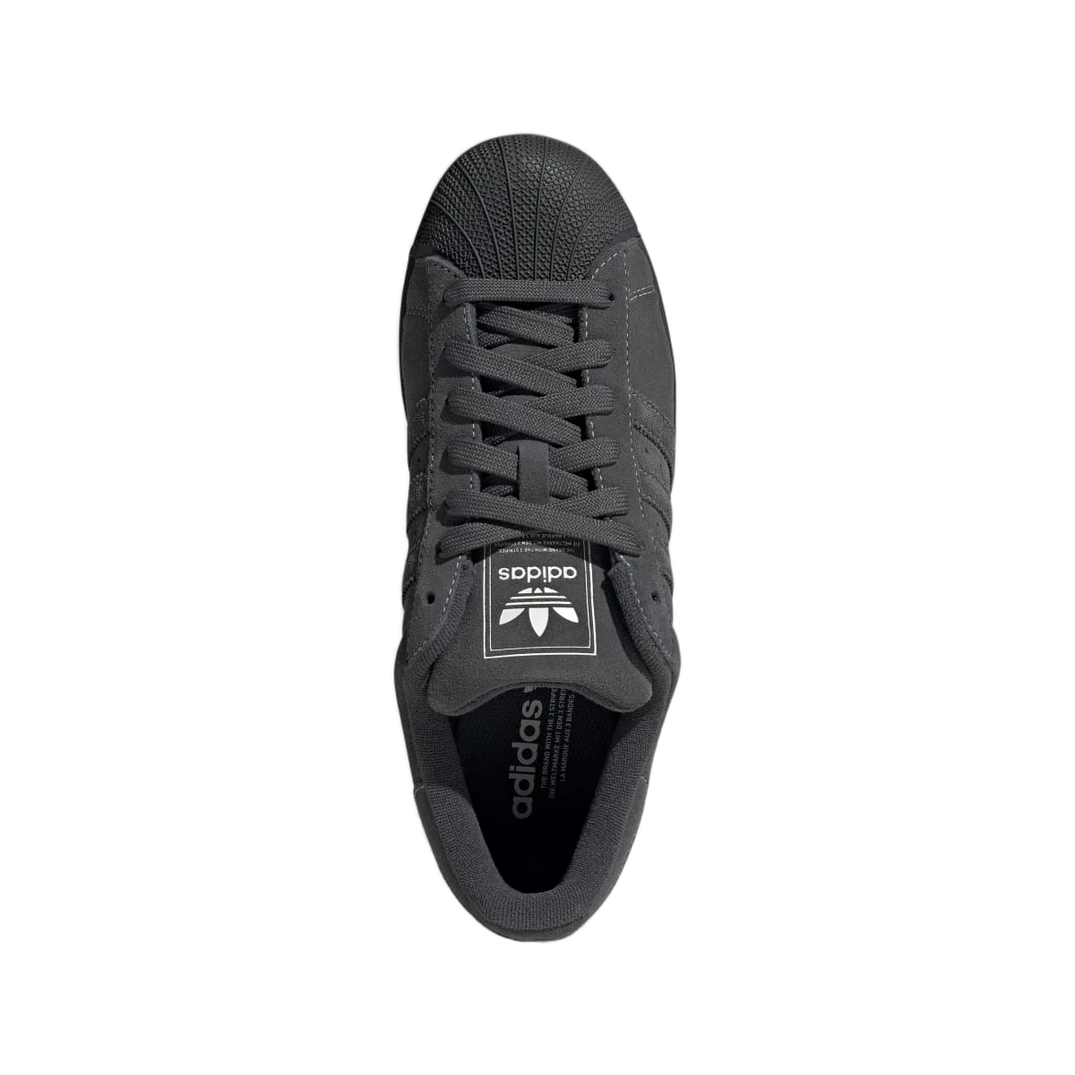 Overkicks - Adidas Superstar II Grey Six (KI8492) - vista trasera