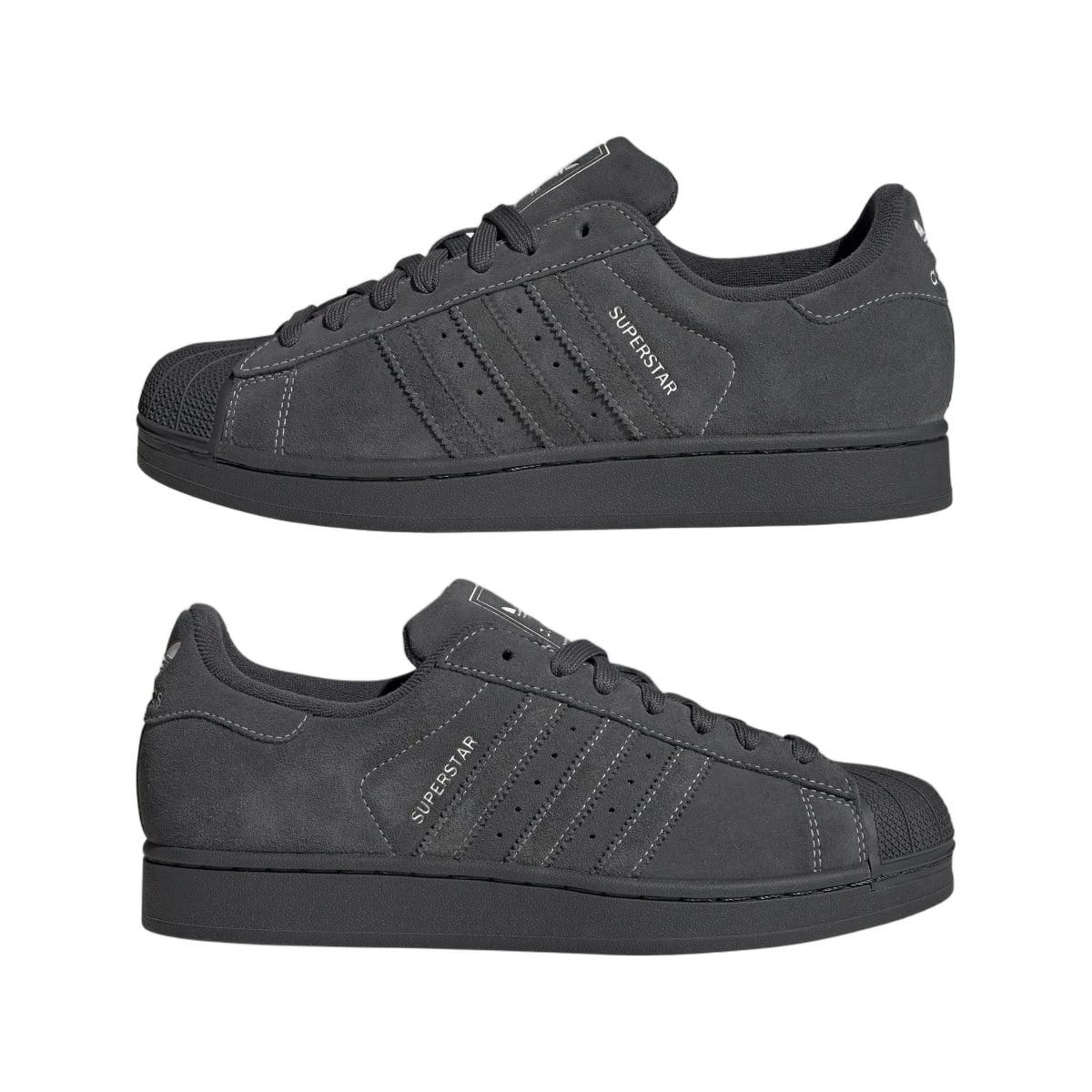 Overkicks - Adidas Superstar II Grey Six (KI8492) - detalle lateral interior