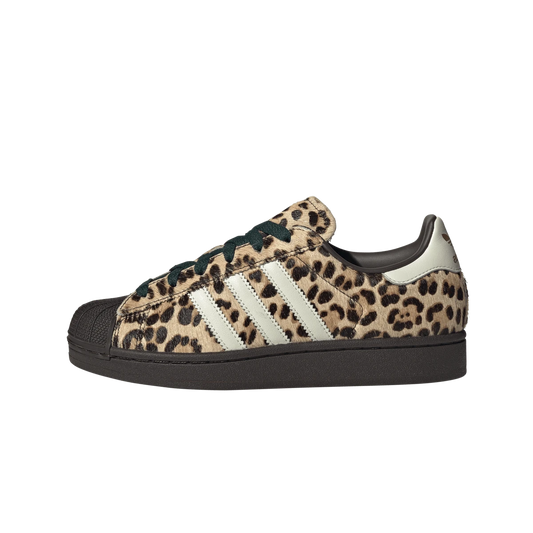 Overkicks - Adidas Superstar II Leopard Dark Brown Ivory (KI4203) - vista lateral