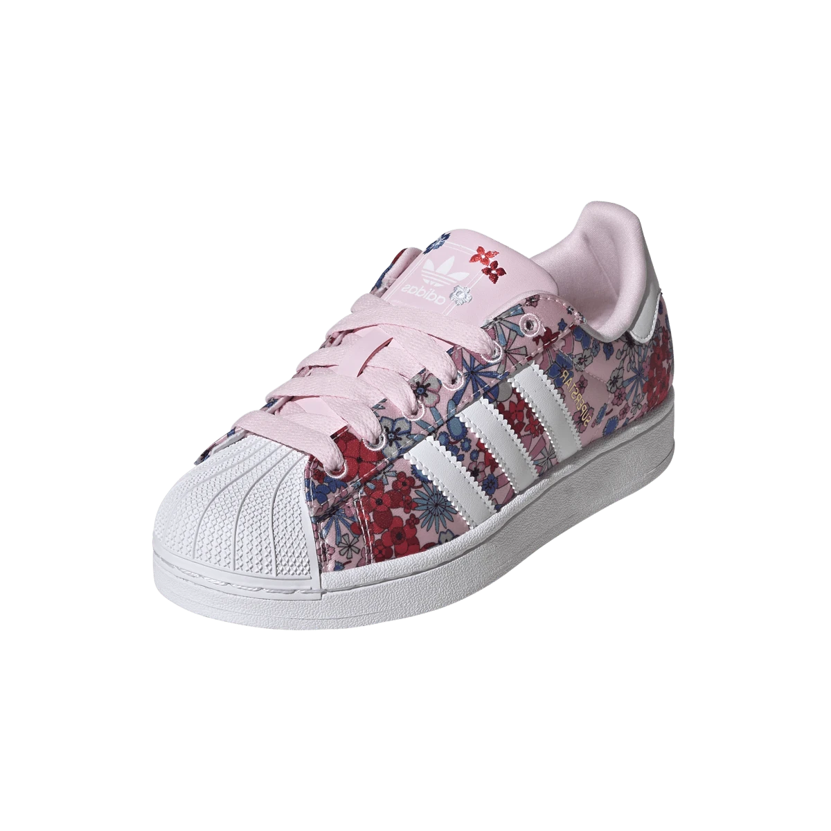 Overkicks - Adidas Superstar II Liberty London Clear Pink Floral (JQ2005) - vista trasera