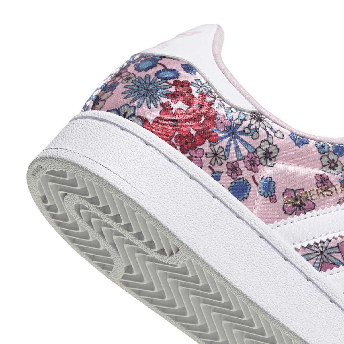 Overkicks - Adidas Superstar II Liberty London Clear Pink Floral (JQ2005) - detalle