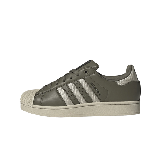 Overkicks - Adidas Superstar II Medium Dark Khaki Bliss (JQ3181) - vista lateral