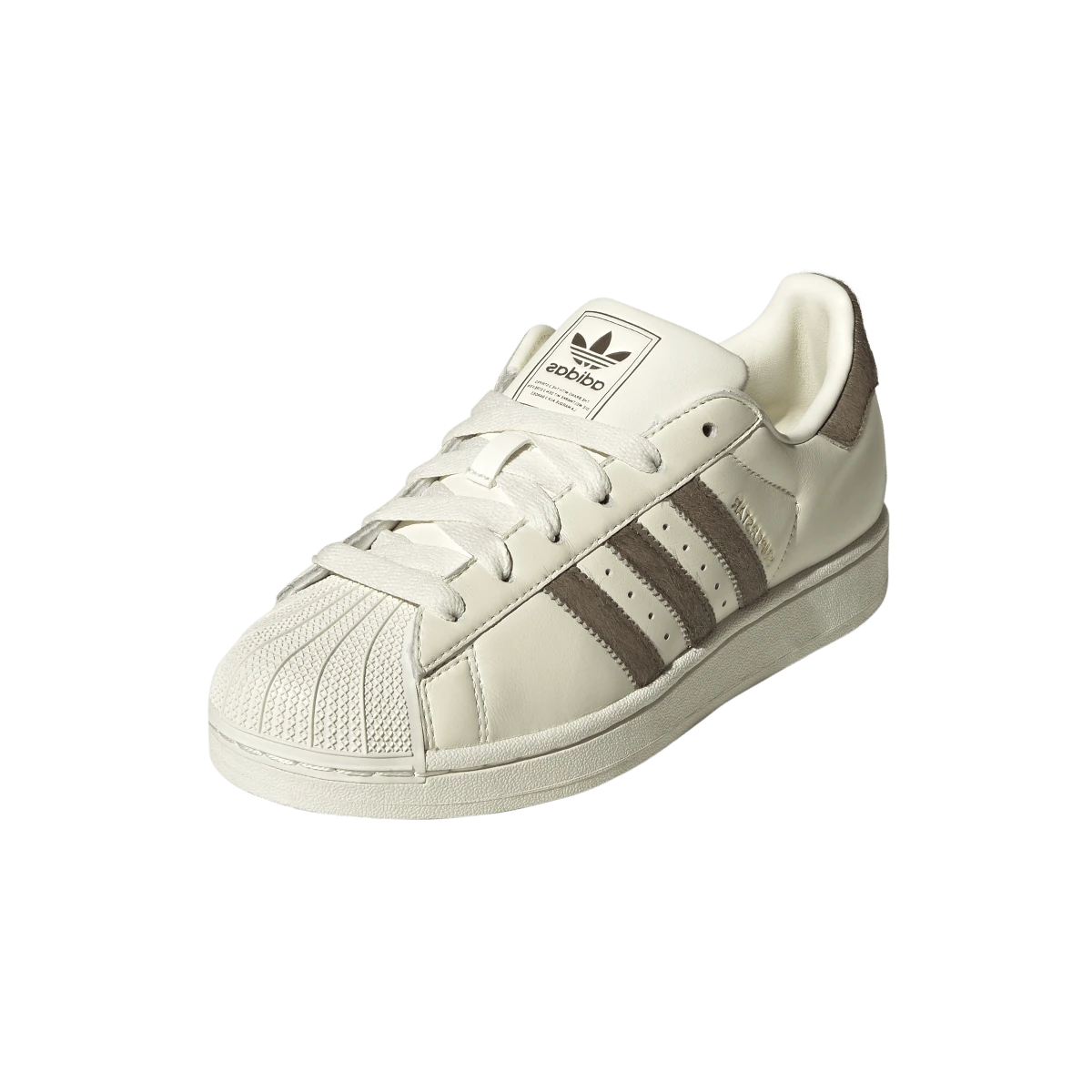 Overkicks - Adidas Superstar II Off White Earth Strata (KI3575) - vista trasera