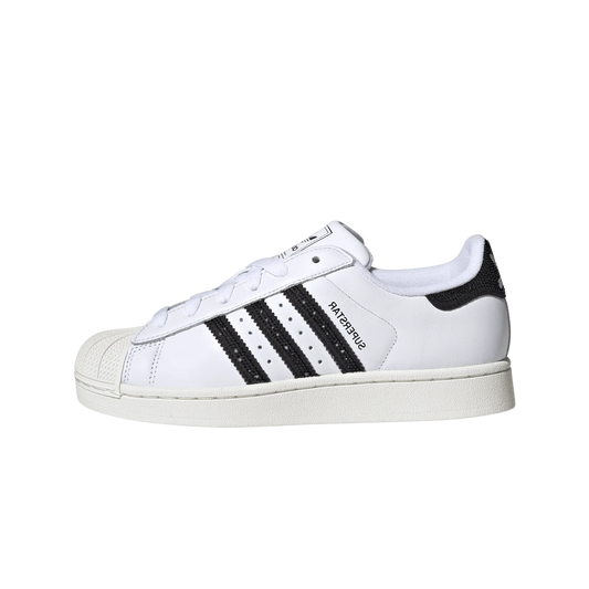 Overkicks - Adidas Superstar II Rhinestone White Core Black (HQ2285) - vista lateral