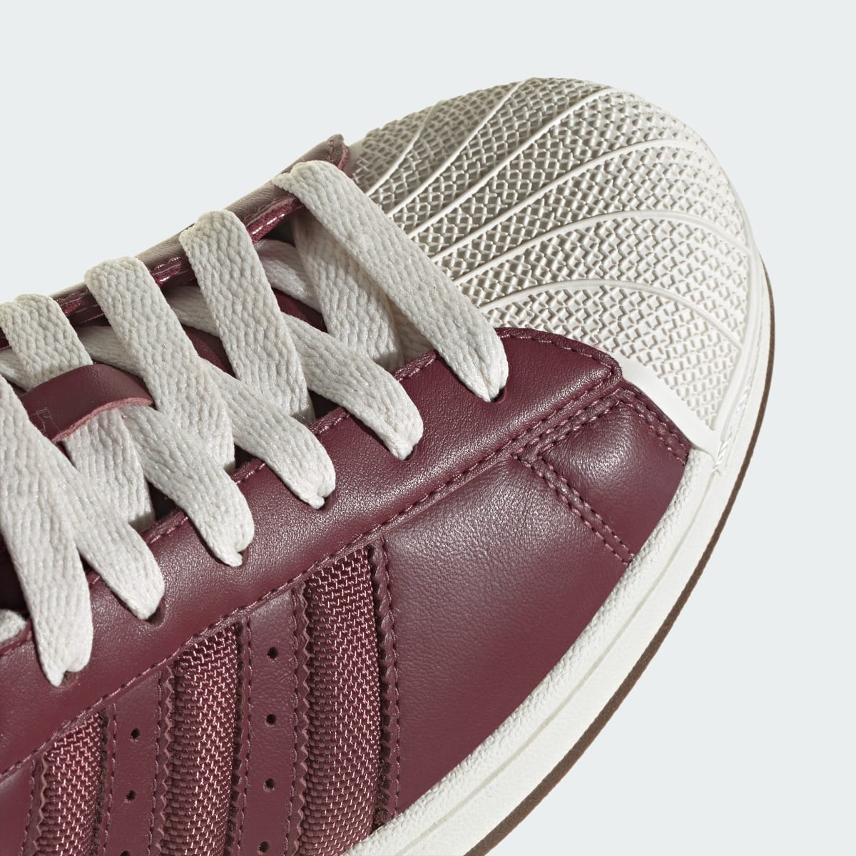 Overkicks - Adidas Superstar II Shadow Red Off White (IH9273) - detalle