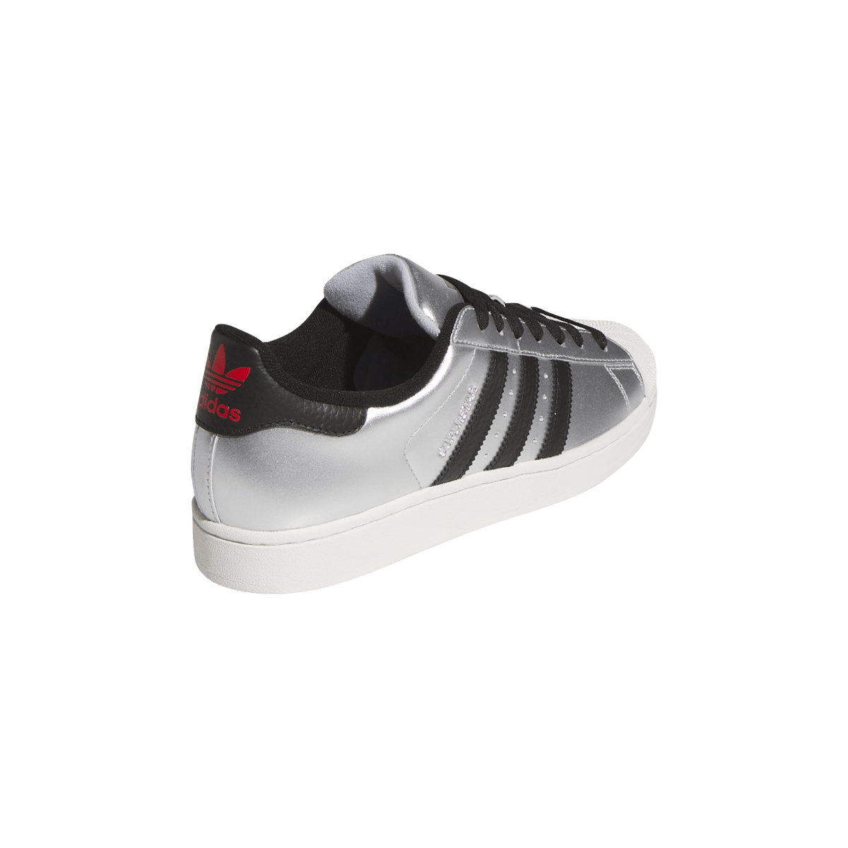 Overkicks - Adidas Superstar II Silver Metallic Black (KI2005) - vista superior