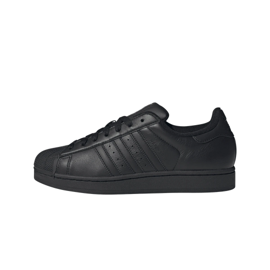 Overkicks - Adidas Superstar II Triple Black (JI0081) - vista lateral