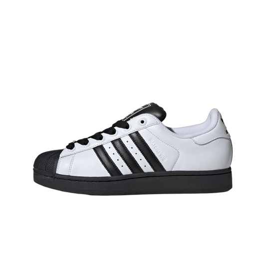 Overkicks - Adidas Superstar II White Black White (JI0124) - vista lateral
