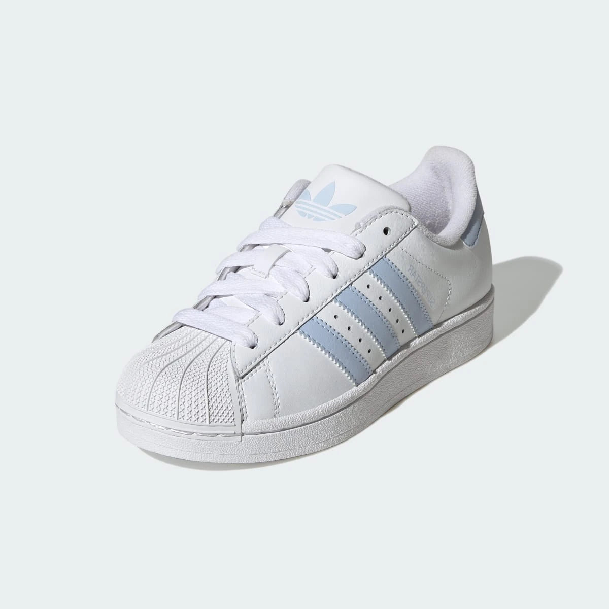 Overkicks - Adidas Superstar II White Crystal Sky (JR9864) - vista trasera