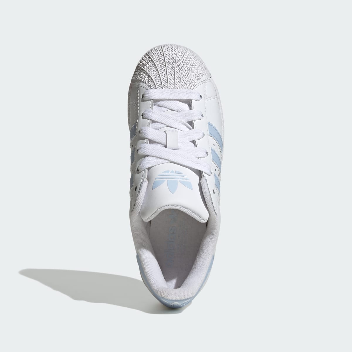 Overkicks - Adidas Superstar II White Crystal Sky (JR9864) - par completo