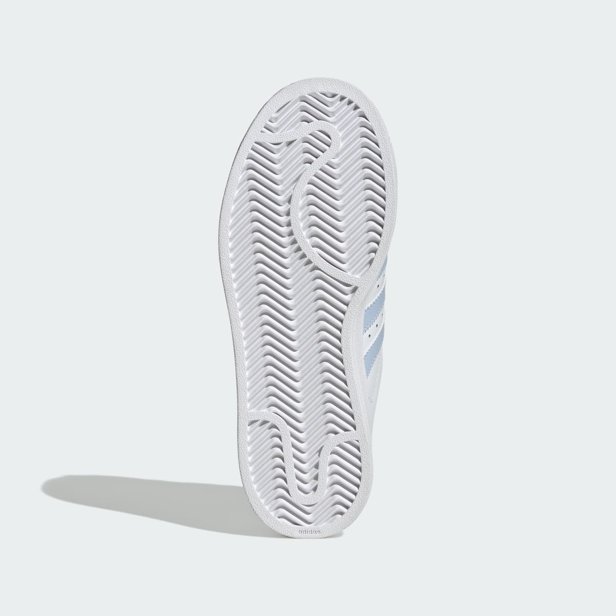 Overkicks - Adidas Superstar II White Crystal Sky (JR9864) - detalle suela