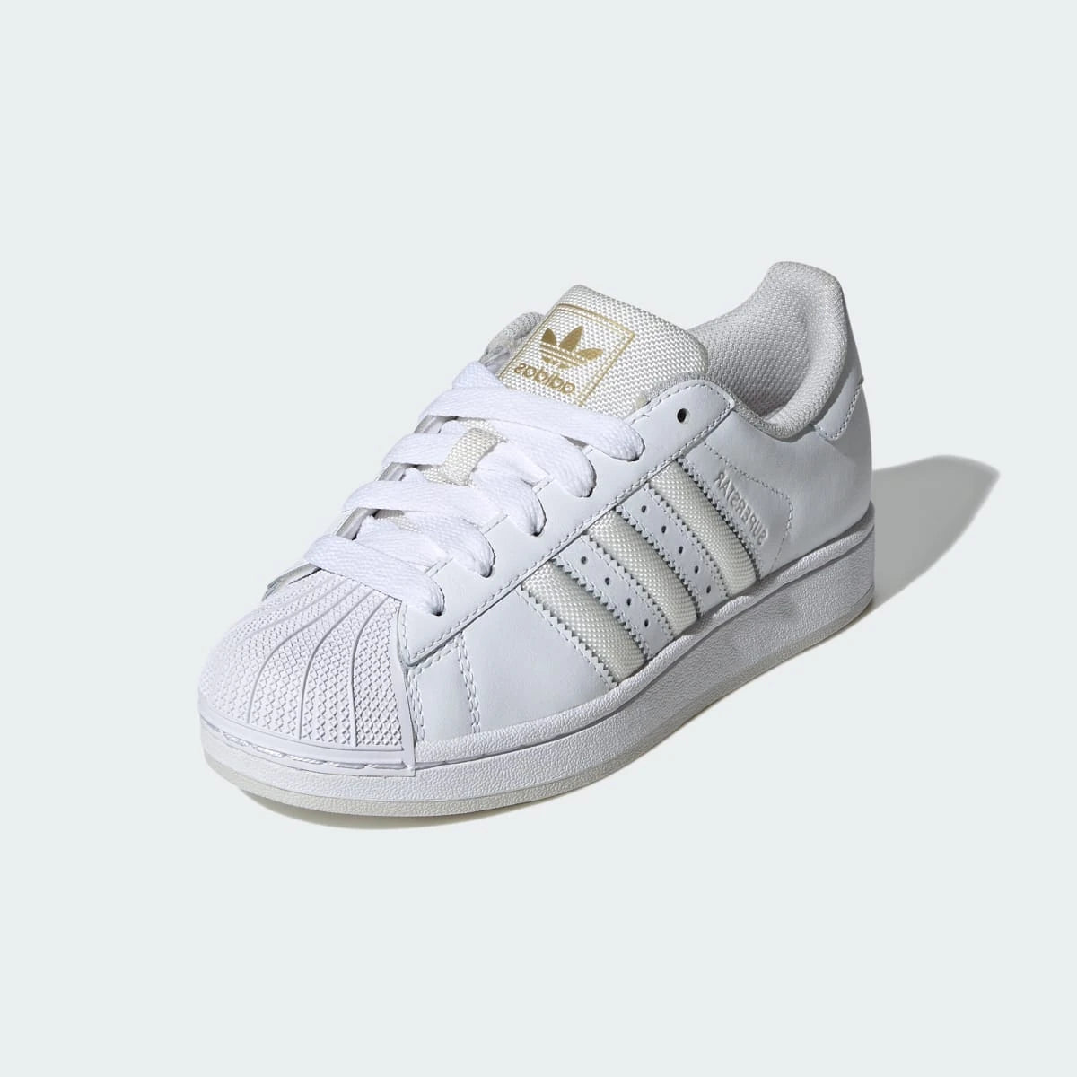 Overkicks - Adidas Superstar II White Grey One (JR9869) - vista trasera