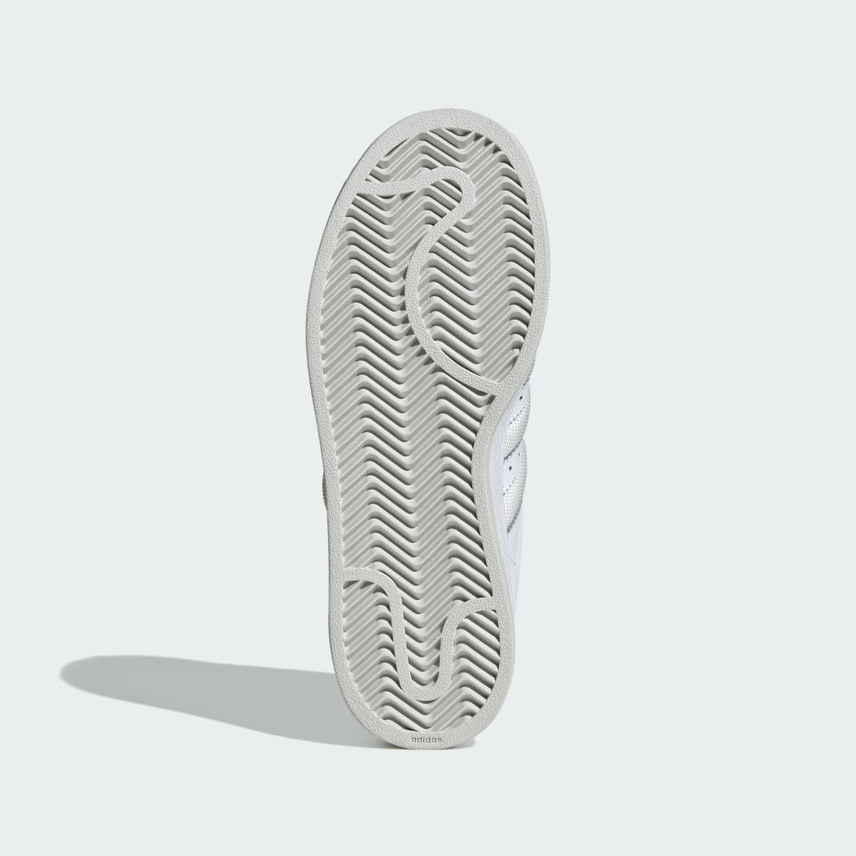 Overkicks - Adidas Superstar II White Grey One (JR9869) - detalle suela