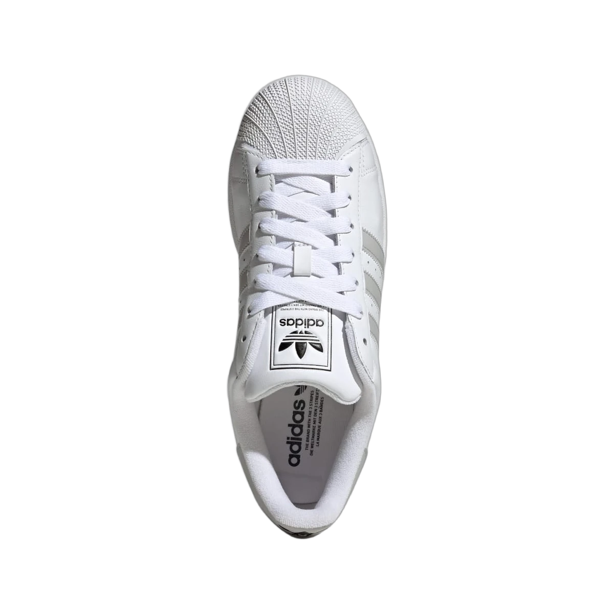 Overkicks - Adidas Superstar II White Grey Two (JQ4731) - vista trasera