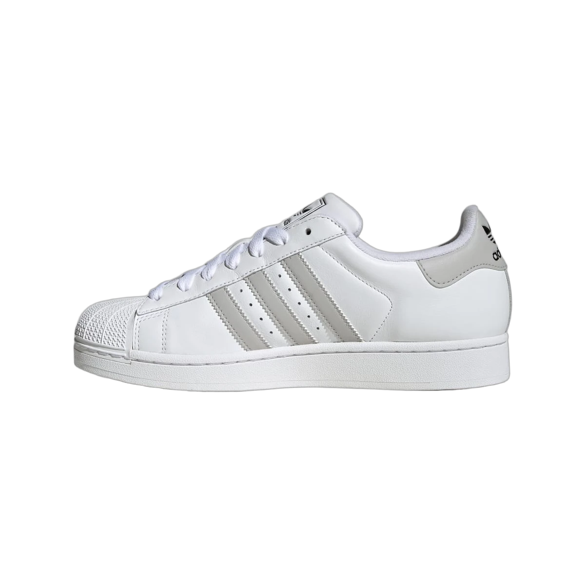 Overkicks - Adidas Superstar II White Grey Two (JQ4731) - detalle talón