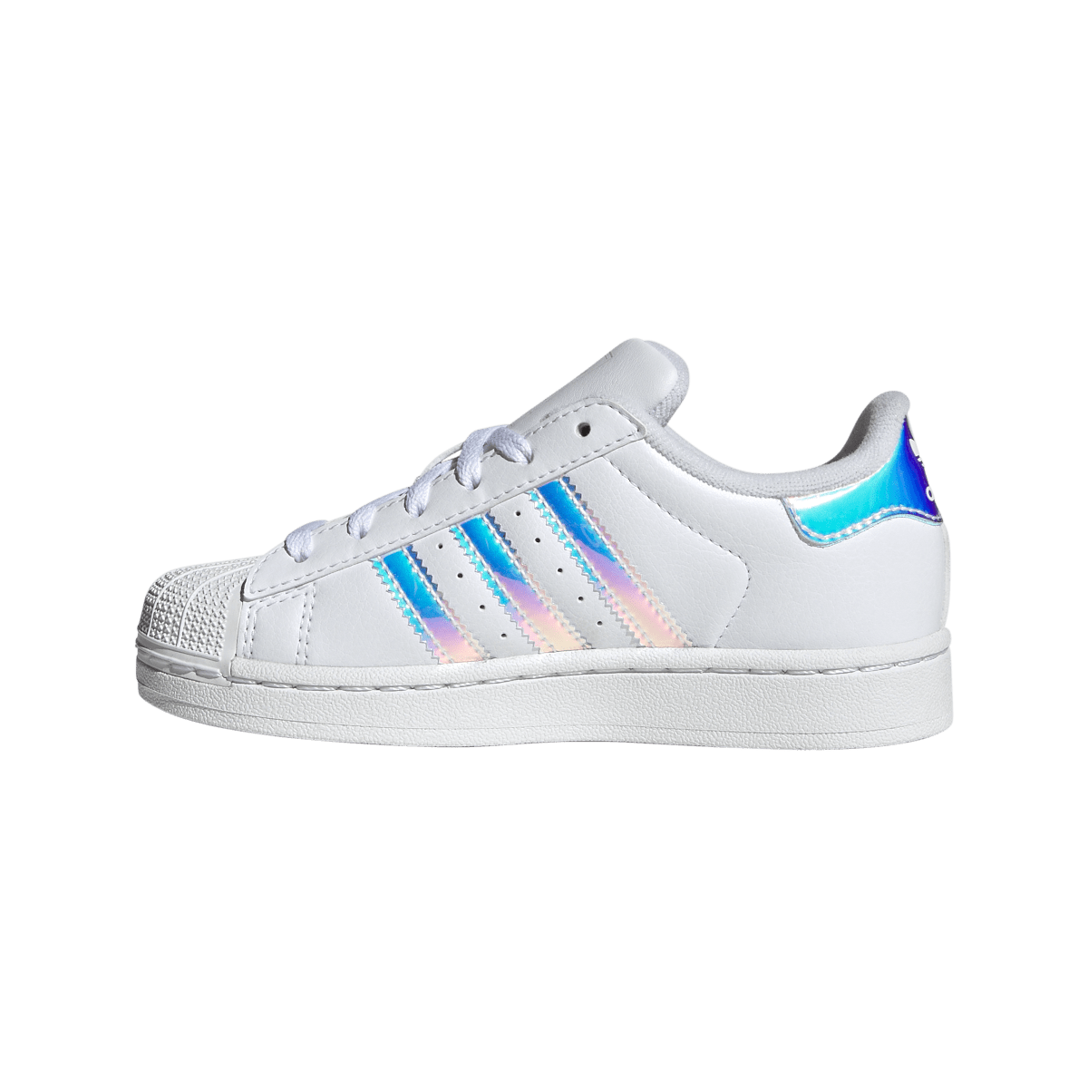 Overkicks - Adidas Superstar II White Iridescent Stripes (PS) (JQ1789) - imagen 6