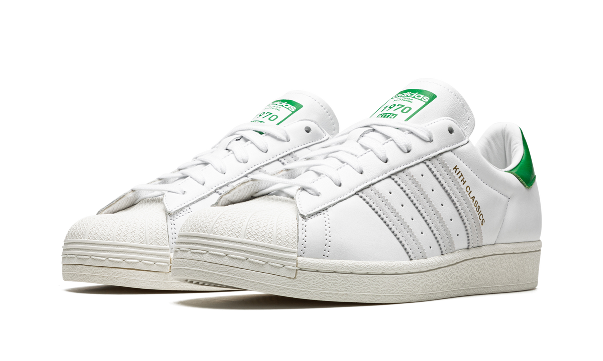 Overkicks - Adidas Superstar Kith Classics Program White (FY3517) - vista trasera