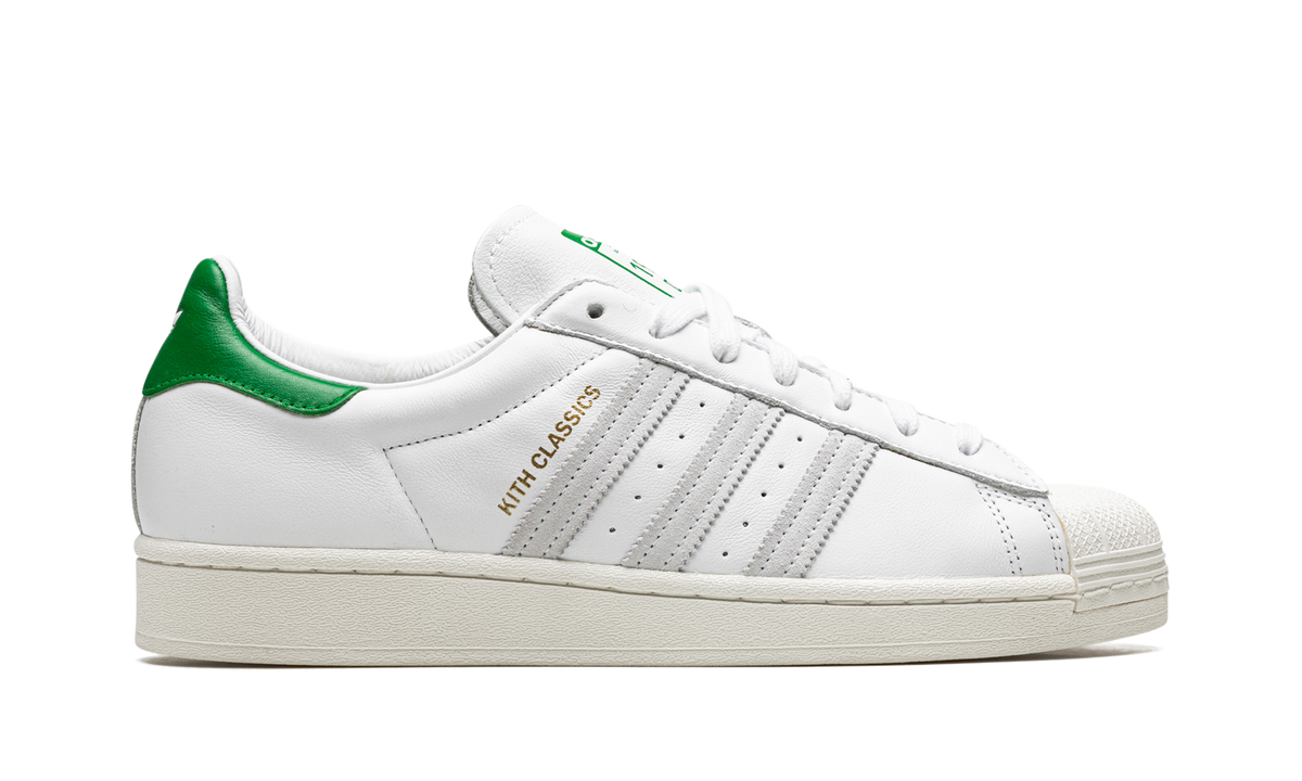Overkicks - Adidas Superstar Kith Classics Program White (FY3517) - detalle talón