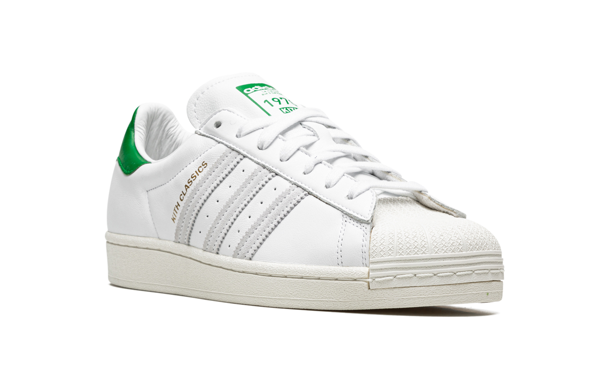 Overkicks - Adidas Superstar Kith Classics Program White (FY3517) - detalle lateral interior