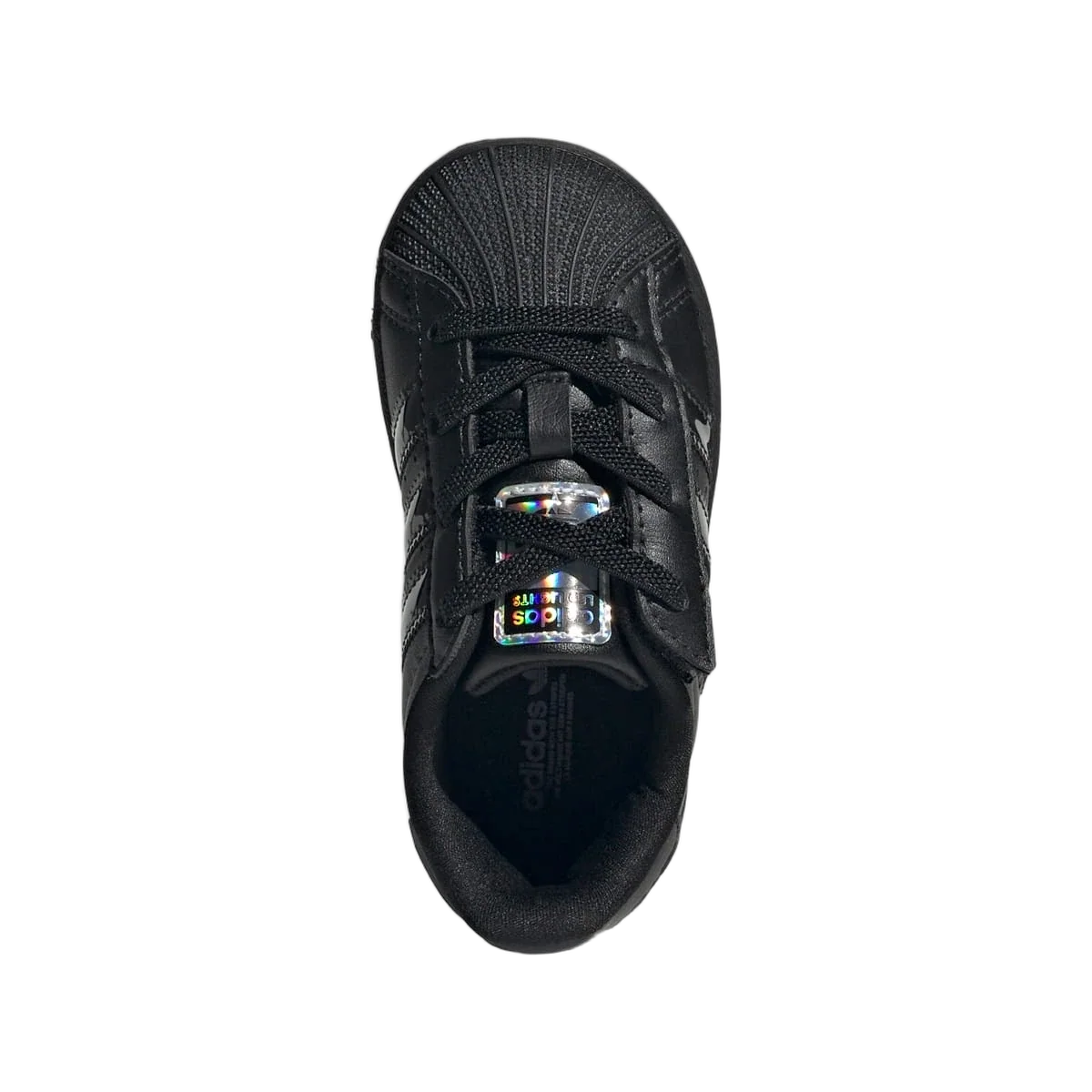 Overkicks - Adidas Superstar LED Lights Comfort Closure Core Black Preloved Violet (TD) (JS1295) - imagen 4