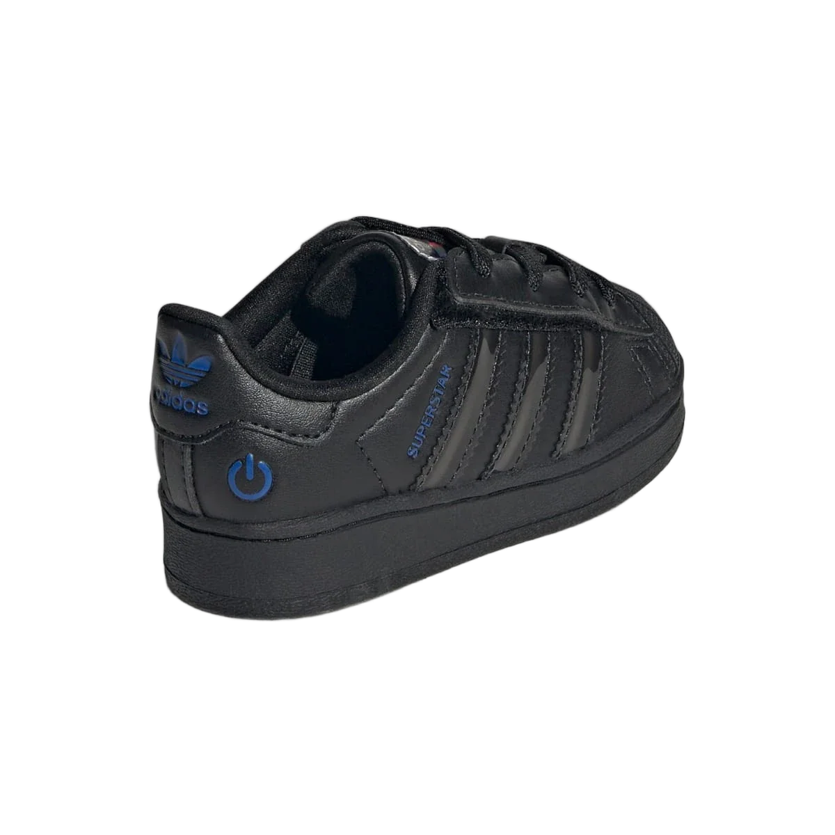 Overkicks - Adidas Superstar LED Lights Comfort Closure Core Black Preloved Violet (TD) (JS1295) - imagen 7
