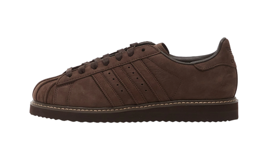Overkicks - Adidas Superstar Lux Brown Aurora Coffee (KH7756) - vista lateral