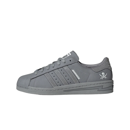 Overkicks - Adidas Superstar Neighborhood Cement Grey (IE6115) - vista lateral