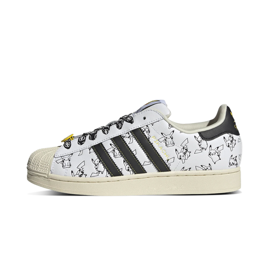 Overkicks - Adidas Superstar Pokémon Pikachu White (KI2857) - vista lateral