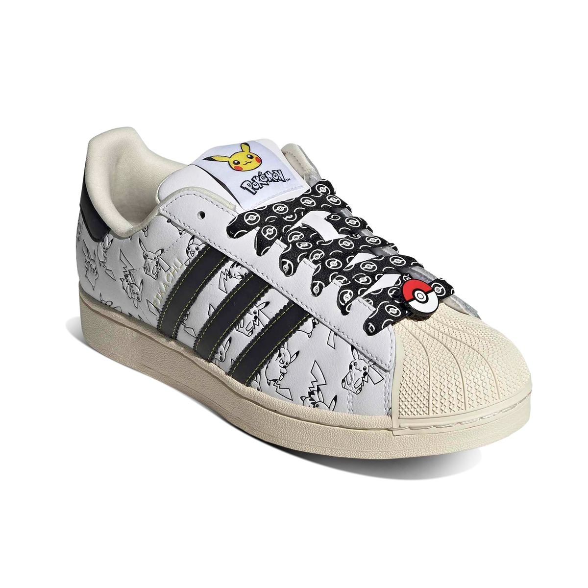 Overkicks - Adidas Superstar Pokémon Pikachu White (KI2857) - imagen 3