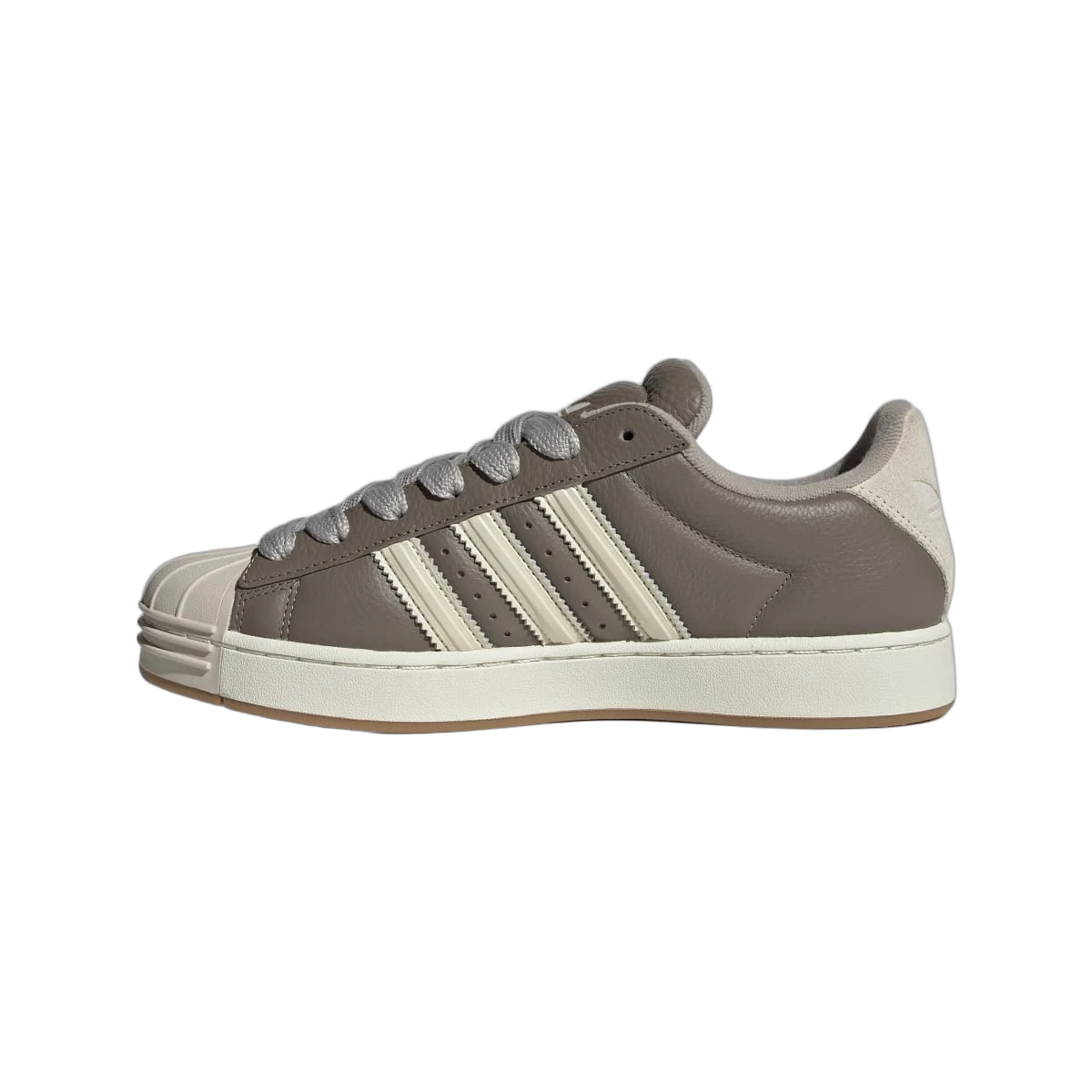 Overkicks - Adidas Superstar ST Simple Brown Off White (KI3517) - detalle talón