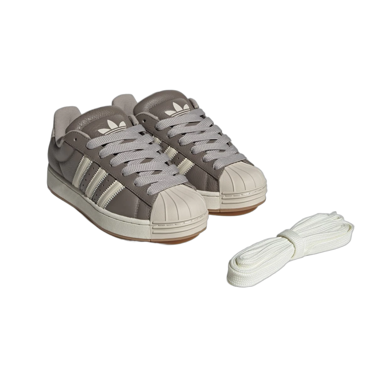 Overkicks - Adidas Superstar ST Simple Brown Off White (KI3517) - detalle