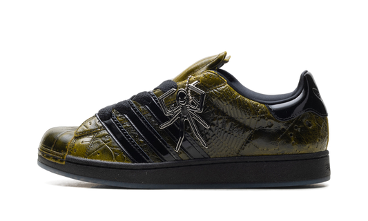Overkicks - Adidas Superstar Sp5der Yellow Black (KJ9463) - vista lateral