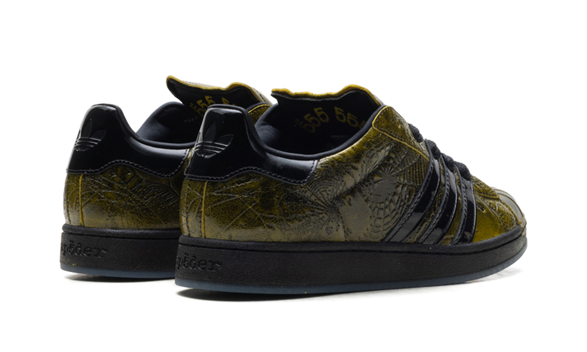 Overkicks - Adidas Superstar Sp5der Yellow Black (KJ9463) - par completo