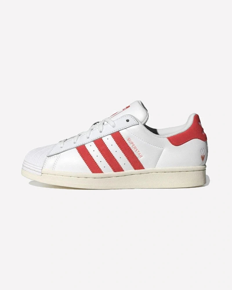 Overkicks - Adidas Superstar Valentines Day (2024) (Womens) (IG5958) - vista lateral