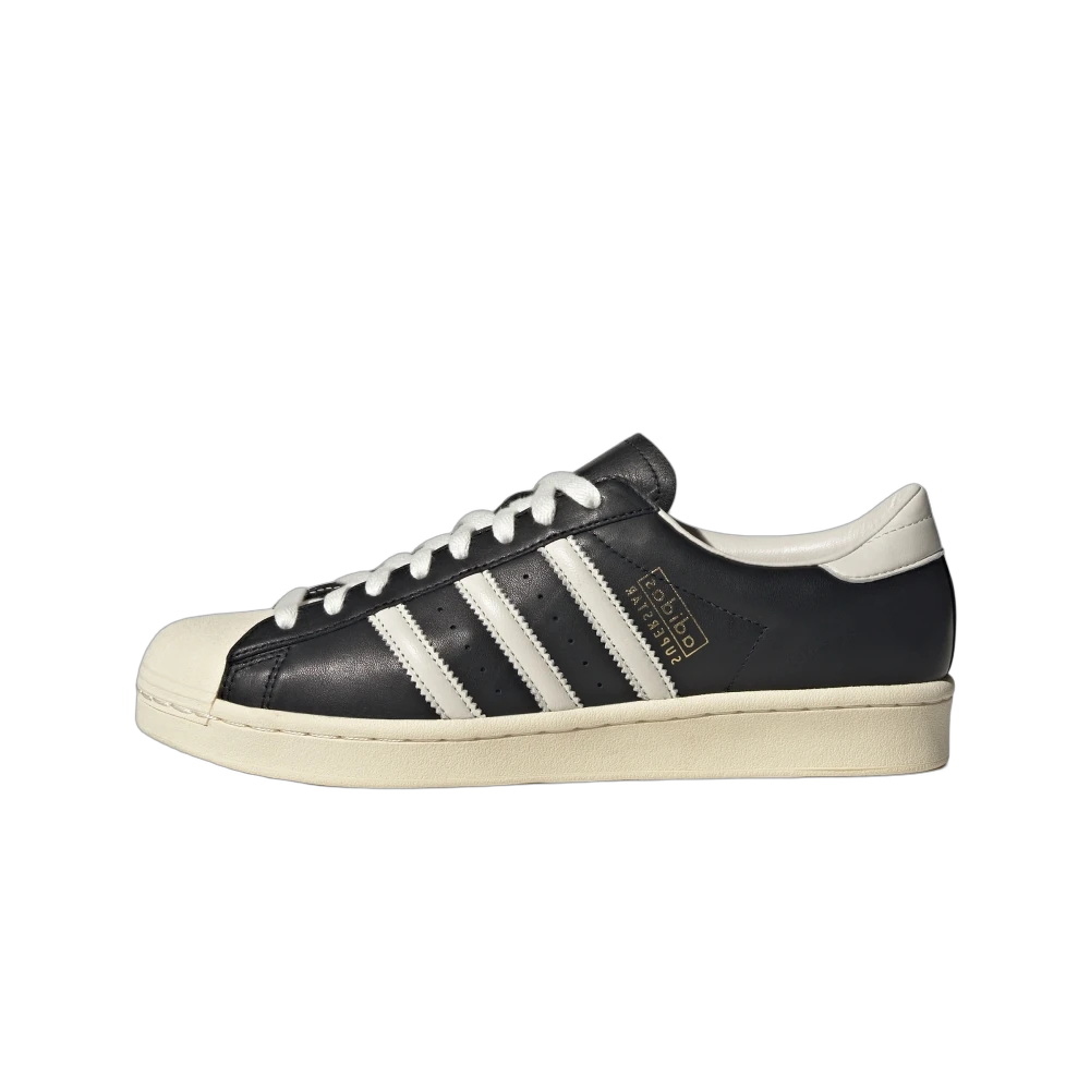 Overkicks - Adidas Superstar Vintage Black White Made in Germany (JI3139) - vista lateral