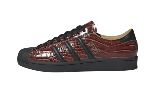Overkicks - Adidas Superstar Vintage Croc Fox Brown (JQ3258) - vista lateral