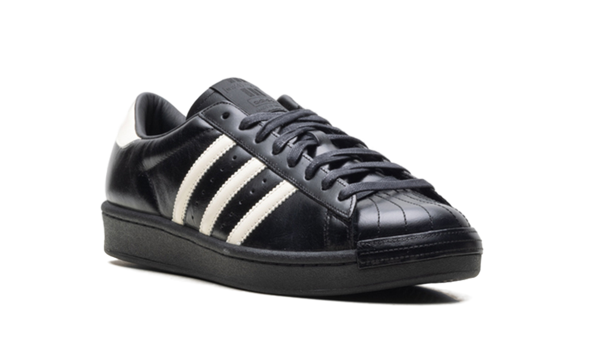 Overkicks - Adidas Superstar Vintage Kith Black Tie Made in Germany (IH4565) - detalle lateral interior