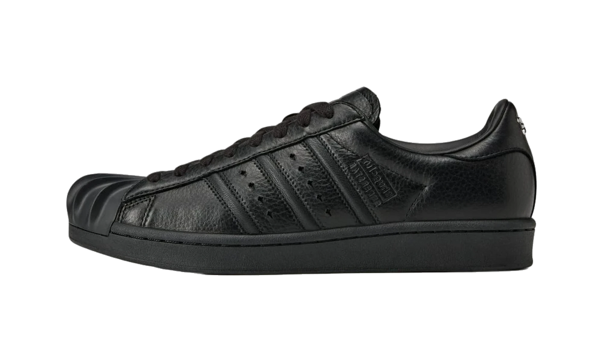 Overkicks - Adidas Superstar Vintage Thug Club Black (KI0824) - vista lateral