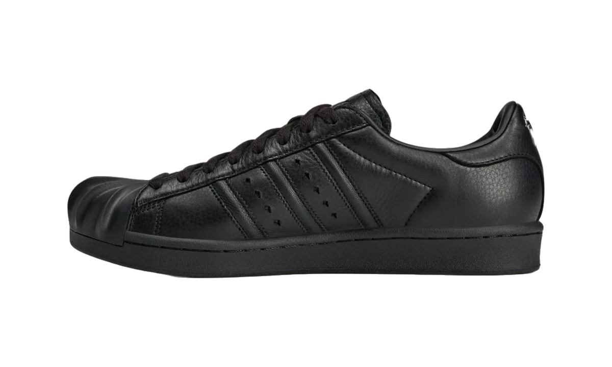 Overkicks - Adidas Superstar Vintage Thug Club Black (KI0824) - detalle talón